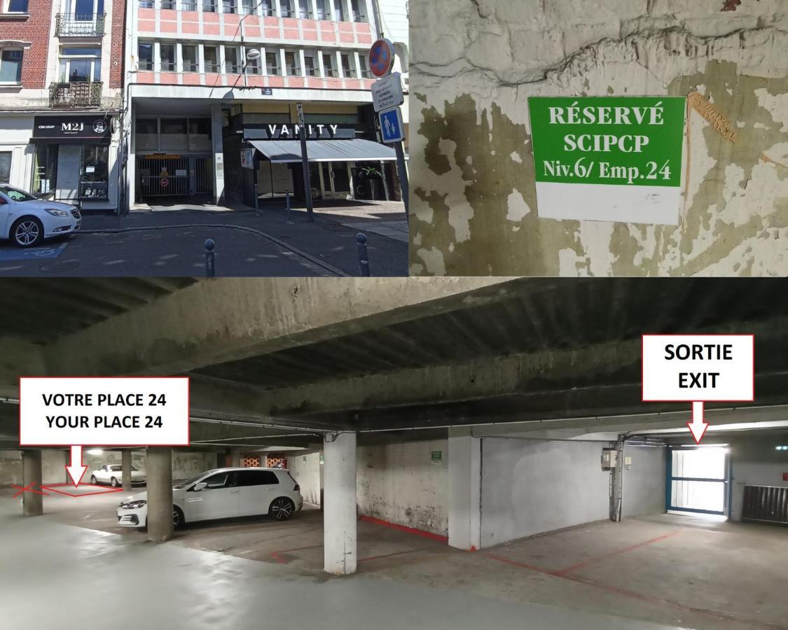 Studio Fonctionnel Au Coeur De Lille Avec Parking Extérieur photo